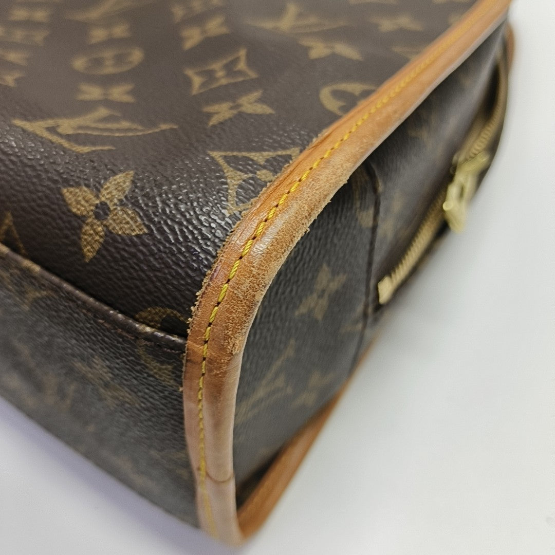 VINTAGE RIVOLI Monogram Coated Canvas Brown
