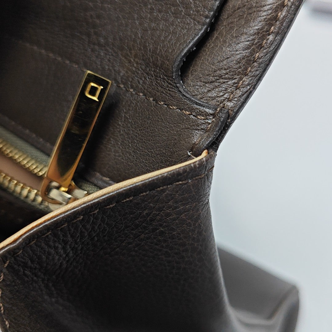 Brillant Medium Calfskin Gray