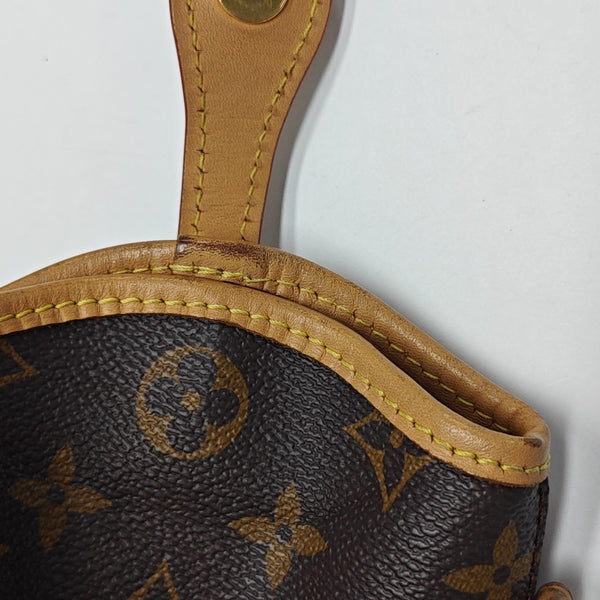 FOLD ME Monogram Coated Canvas Brown