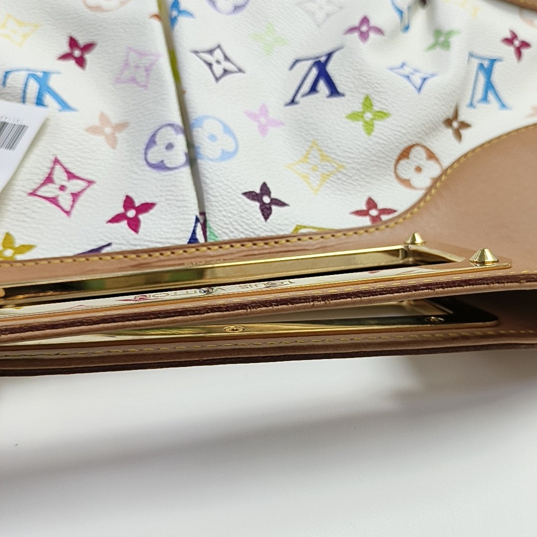 LV × TM JUDY MM Monogram Coated Canvas White