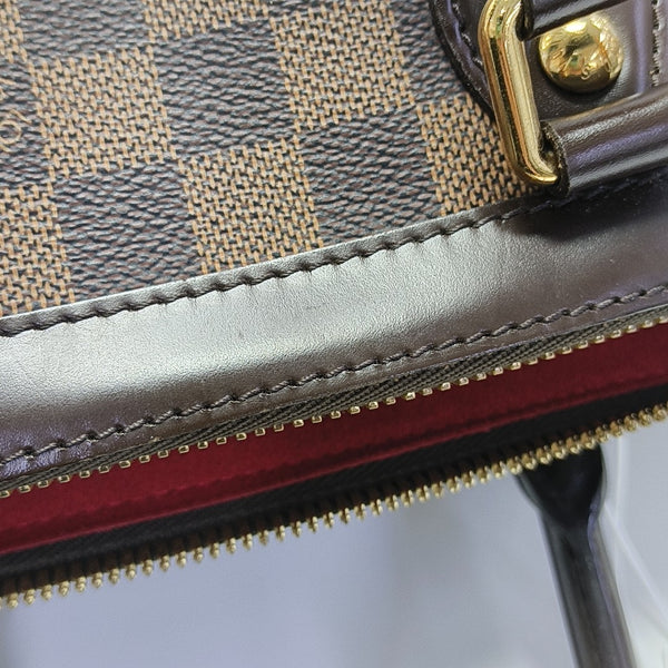 TREVI GM Damier Ebene Coated Canvas Brown