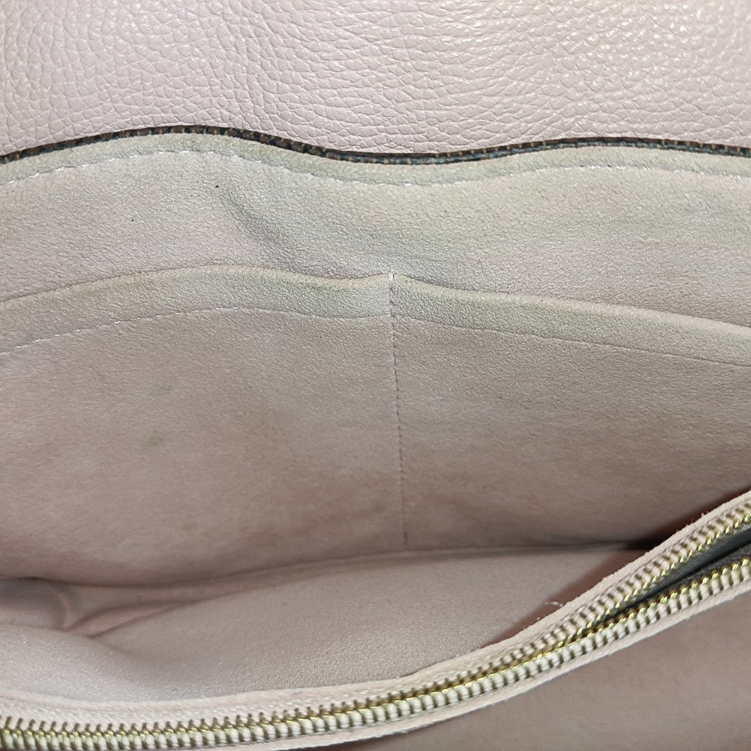 CLAPTON PM Damier Coated Canvas Pink