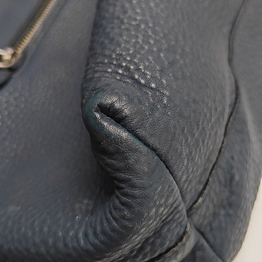 Calfskin Tote Bag Blue