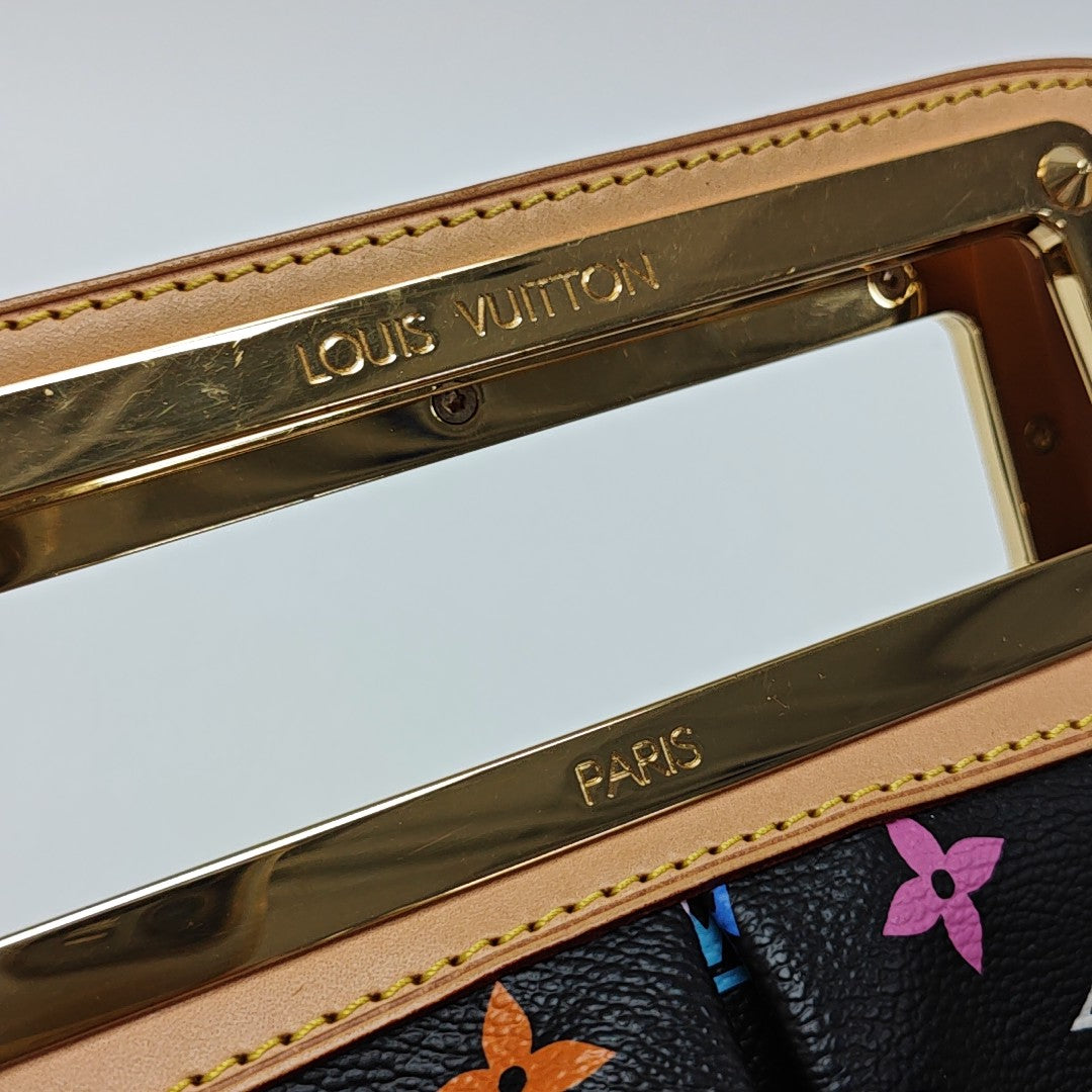 LV × TM JUDY MM Monogram Coated Canvas Black