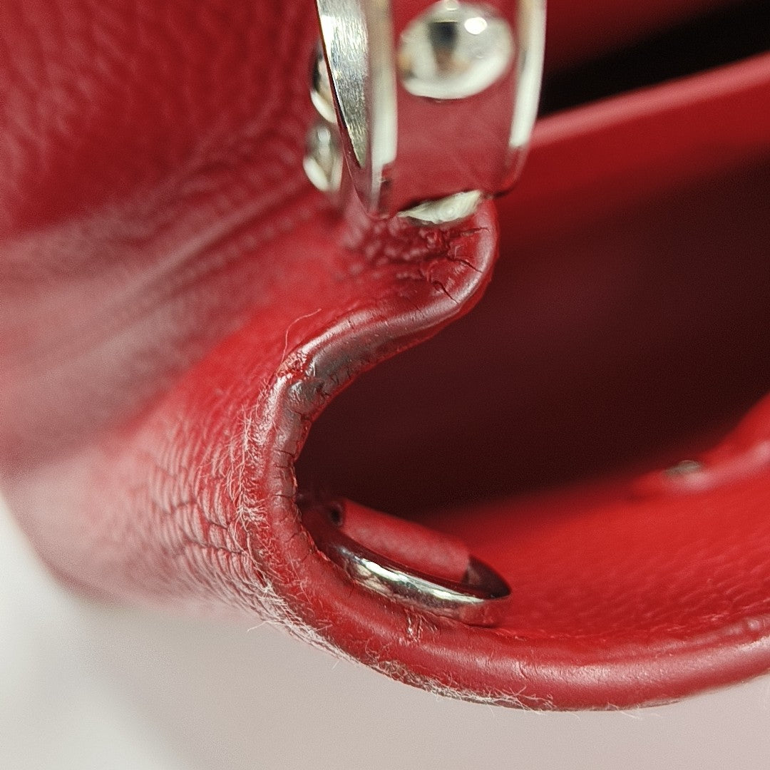 CAPUCINES BB Calfskin Red