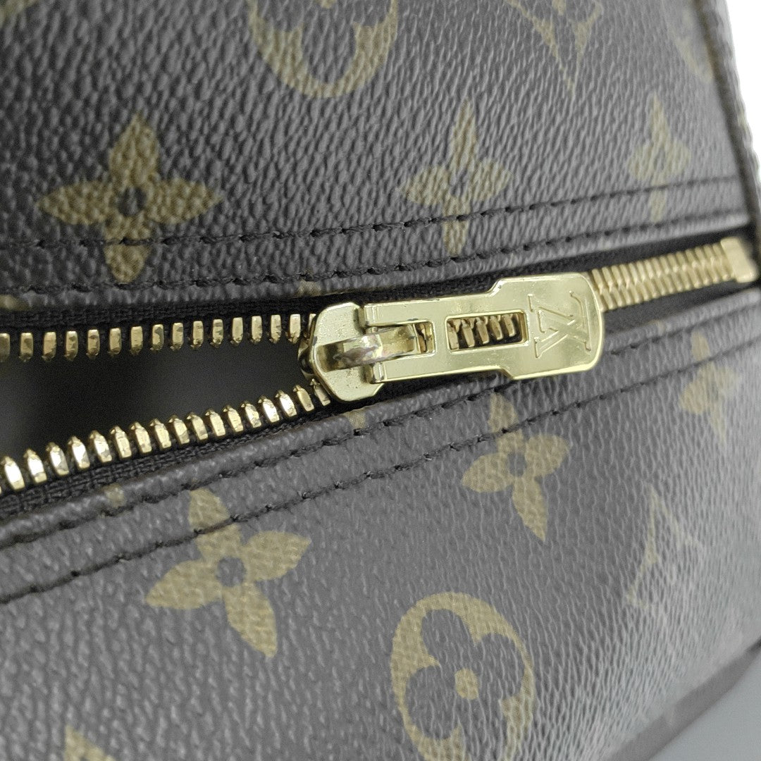 DEAUVILLE Monogram Coated Canvas Brown