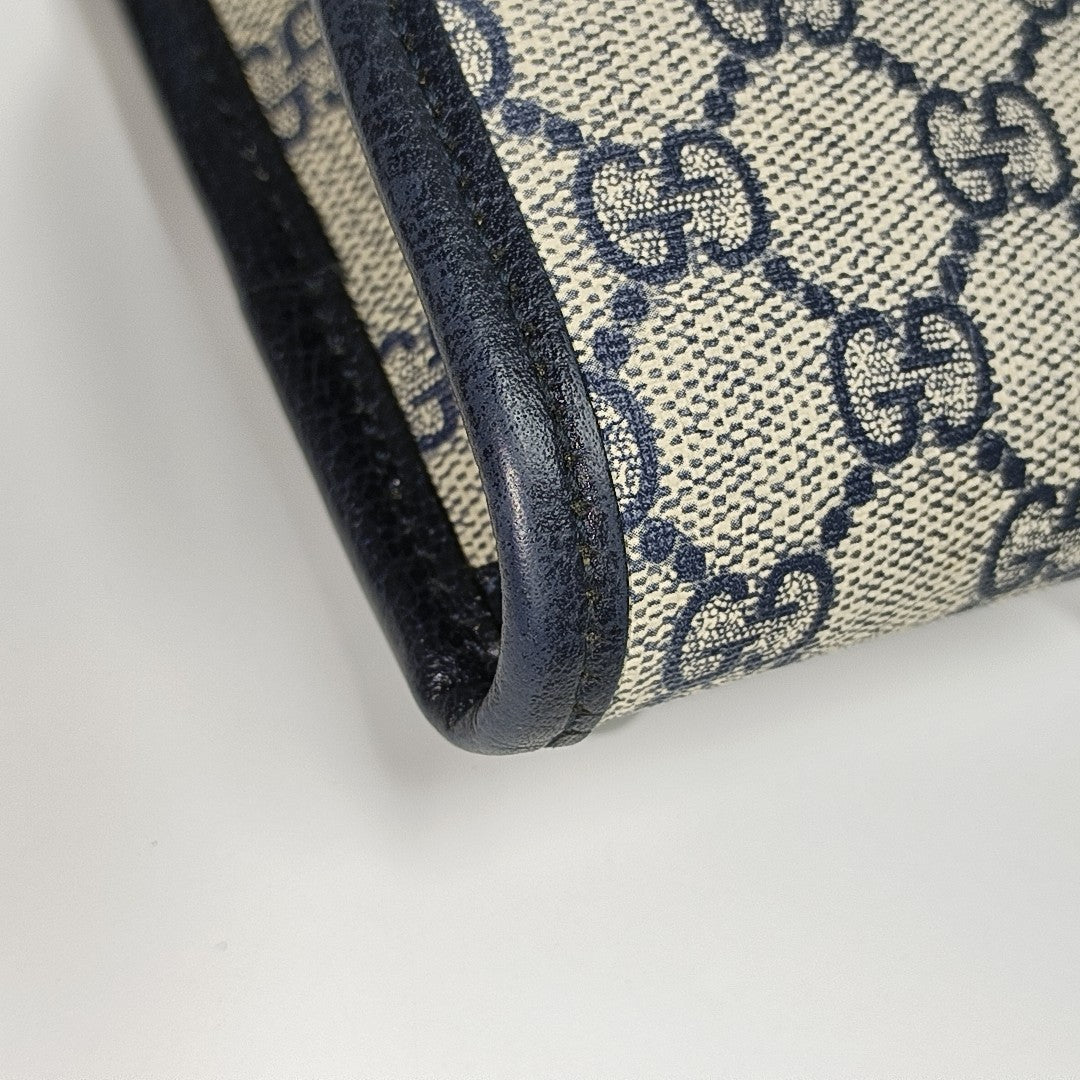 Ophidia Small Monogram Coated Canvas Beige