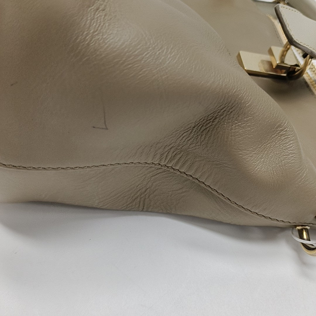 Calfskin Tote Bag Gray