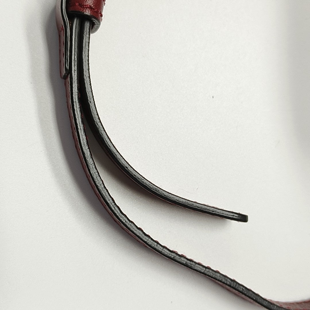 Microguccissima Monogram Calfskin Red