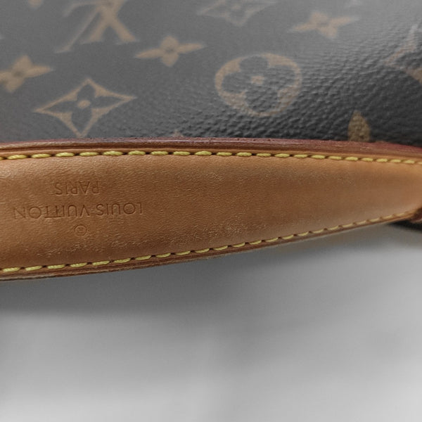 MÉTIS MM Monogram Coated Canvas Brown