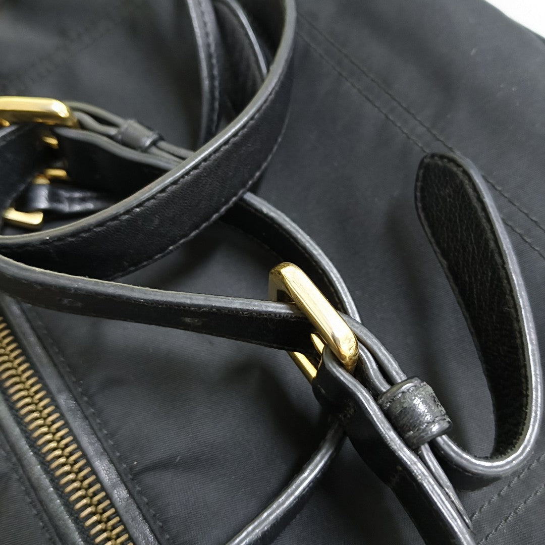 Nylon Crossbody Bag Nylon Black