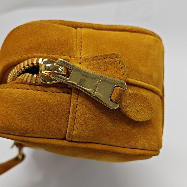 Arcadie Small Suede Yellow