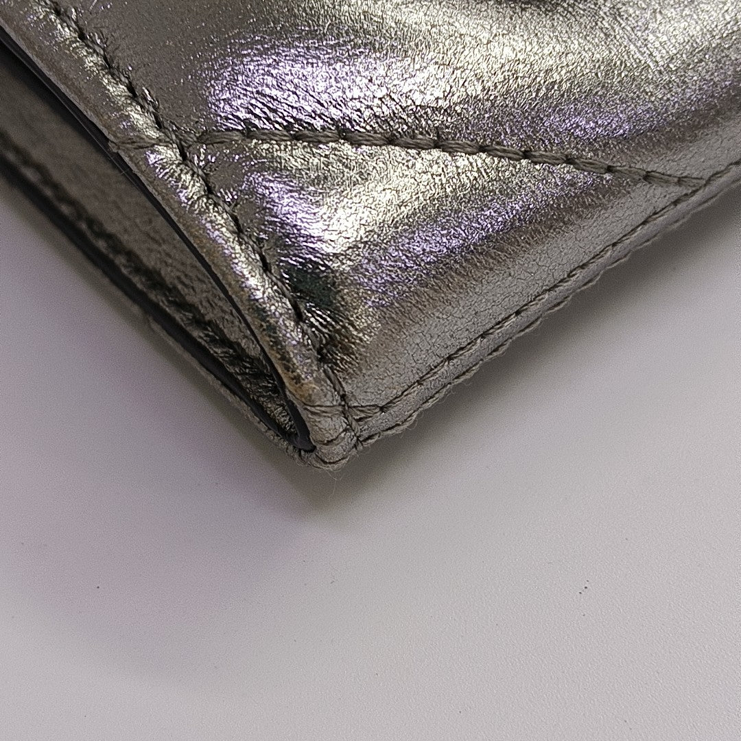 SERPENTI FOREVER Quilted Calfskin Silver