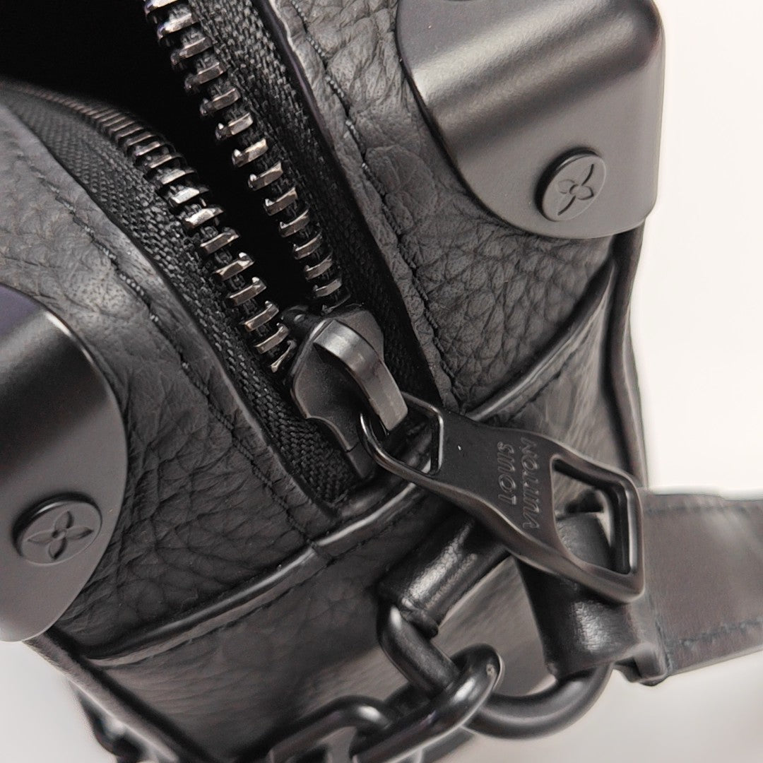 SOFT TRUNK Mini Monogram Calfskin Black