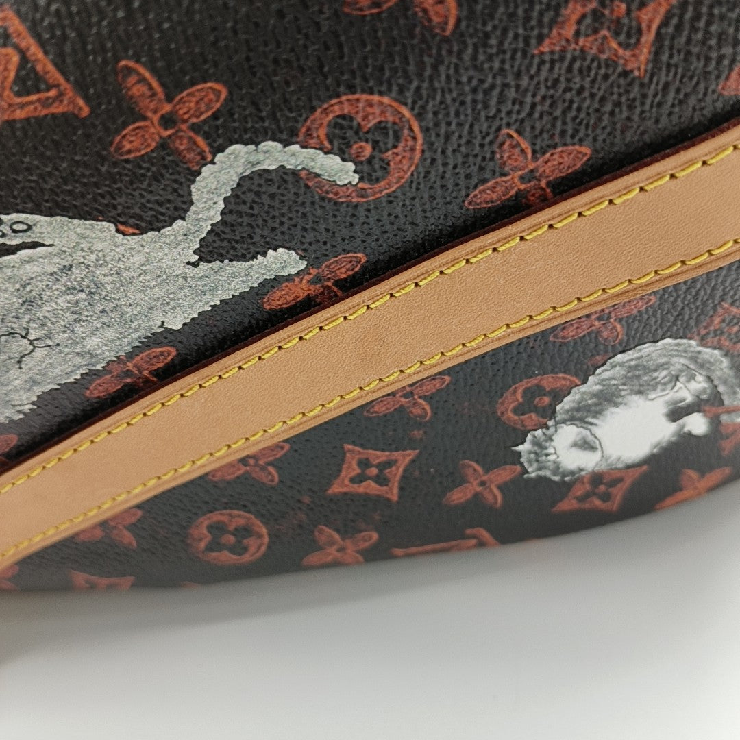 SPEEDY 30 Monogram Coated Canvas Brown