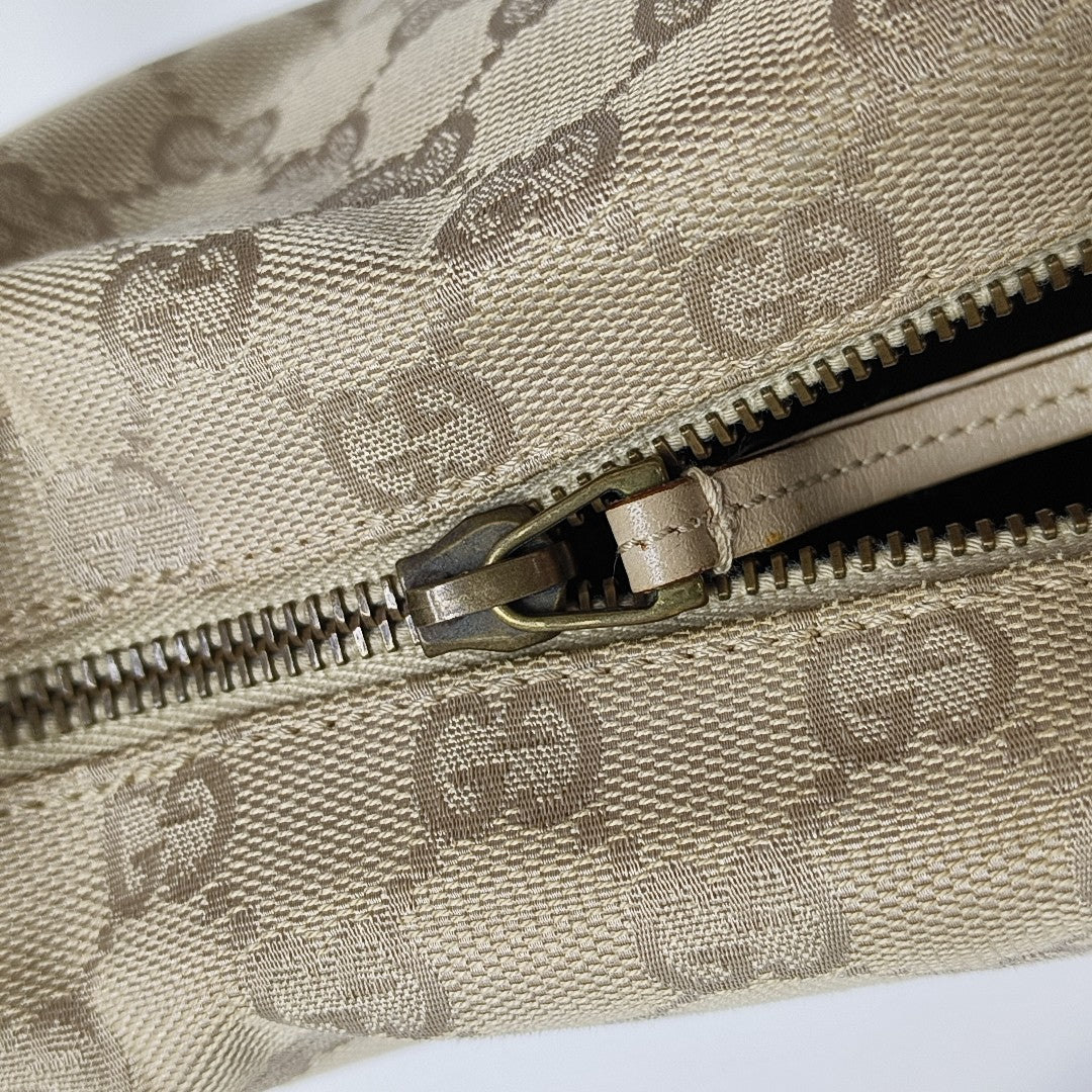 Monogram Canvas Top Handle Bag Beige