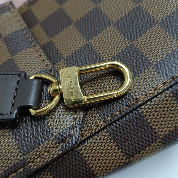 BOND STREET Damier Ebene Coated Canvas Brown