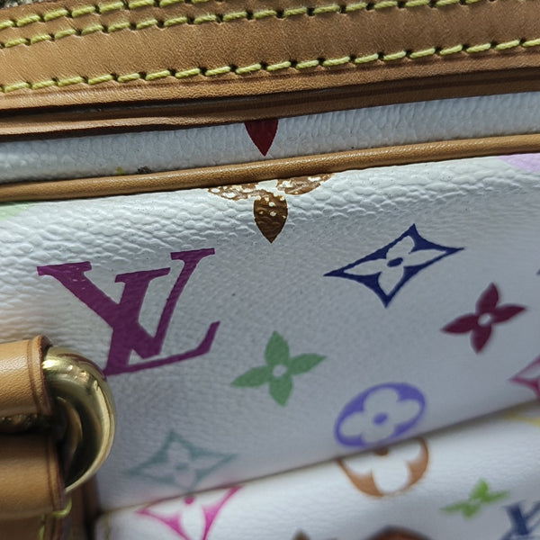 LV × TM PRISCILLA Monogram Coated Canvas White