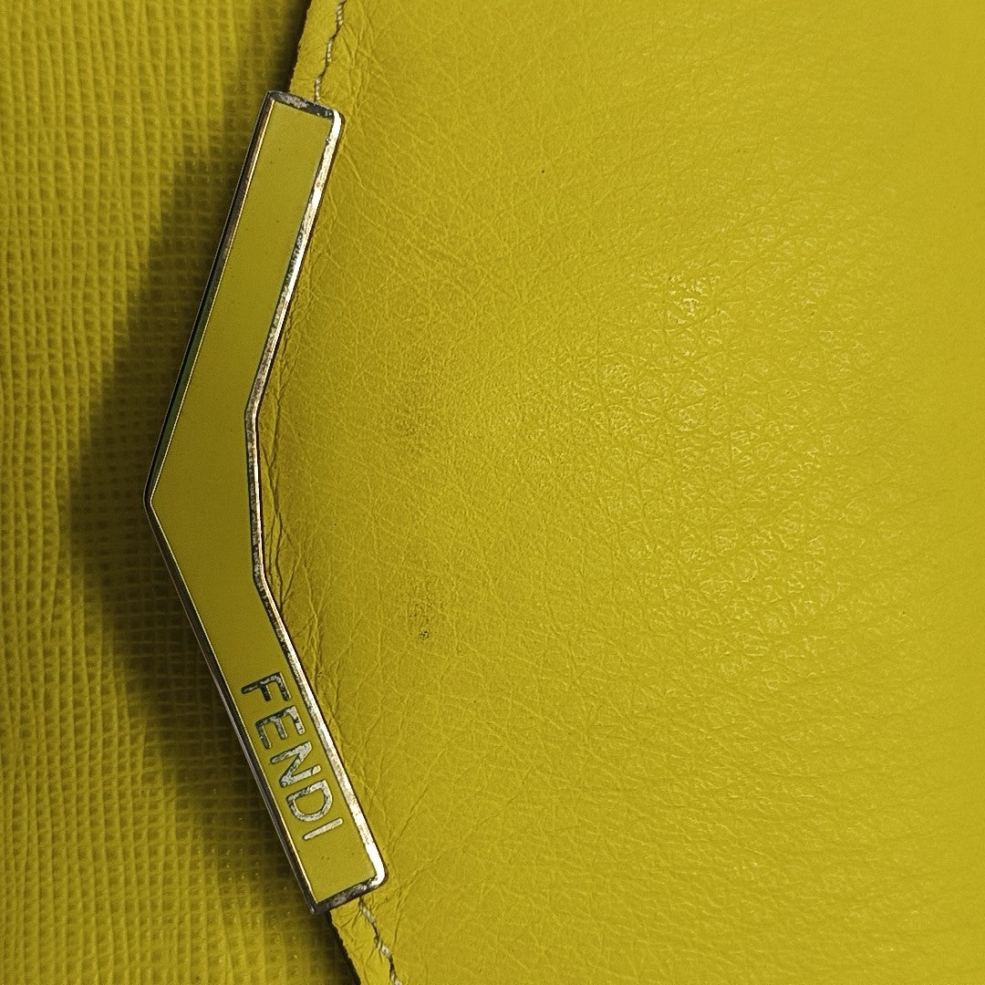 Calfskin Wallet Yellow
