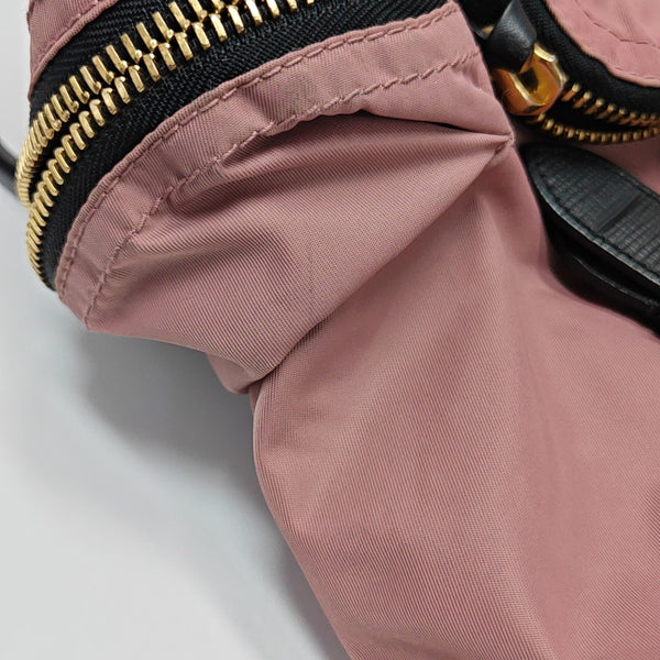 The Rucksack Medium Nylon Beige