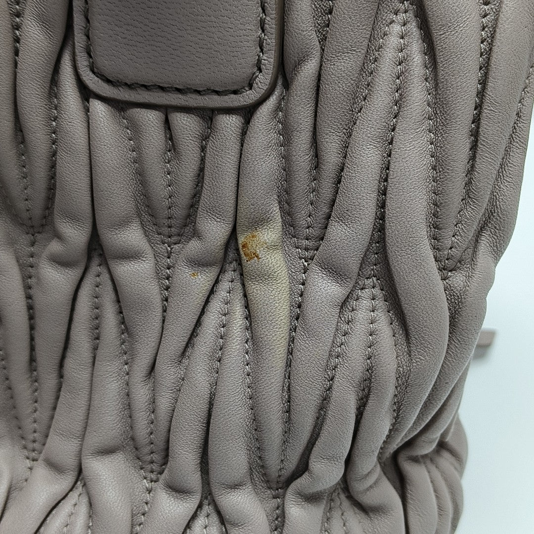 Madras Quilted Lambskin Pink