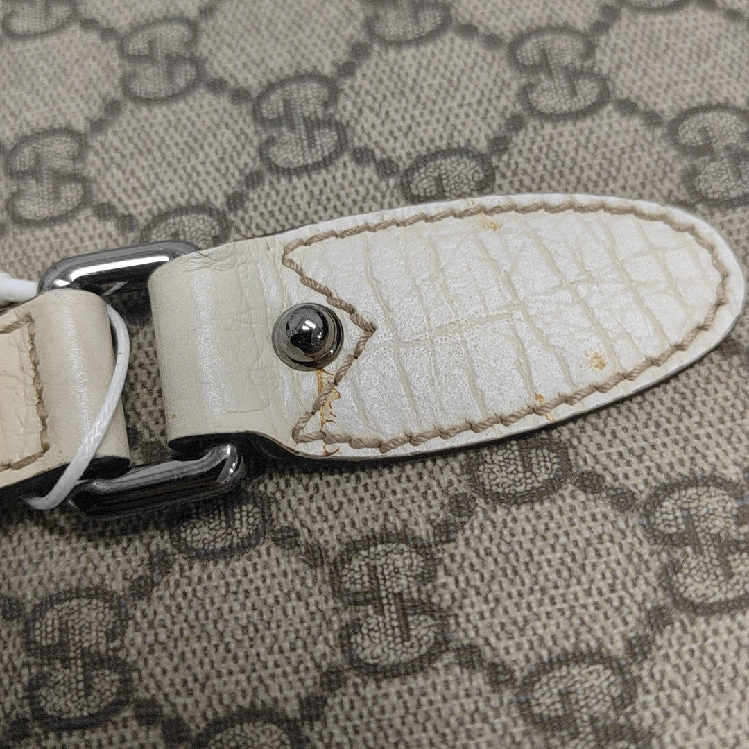 Monogram Coated Canvas Top Handle Bag Beige