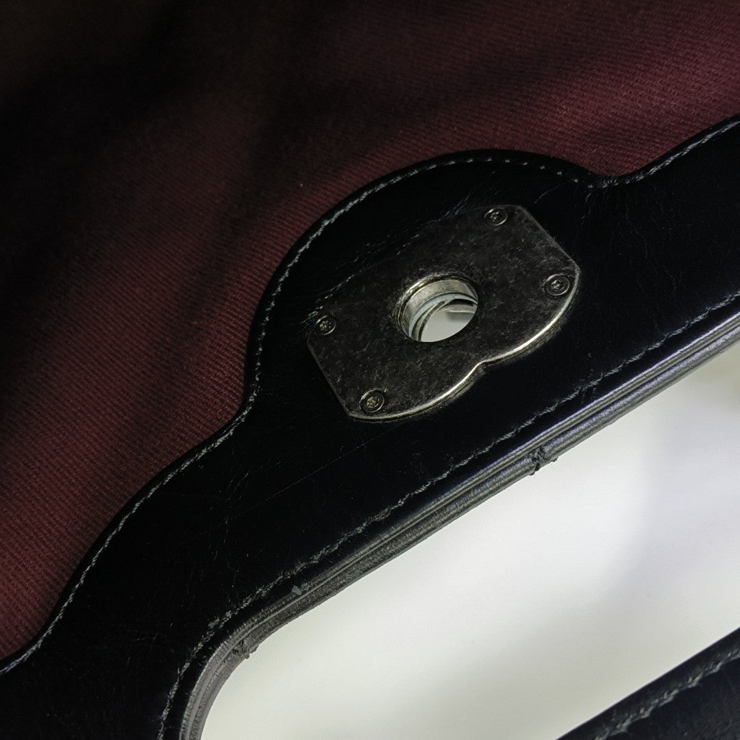 Quilted Calfskin Black