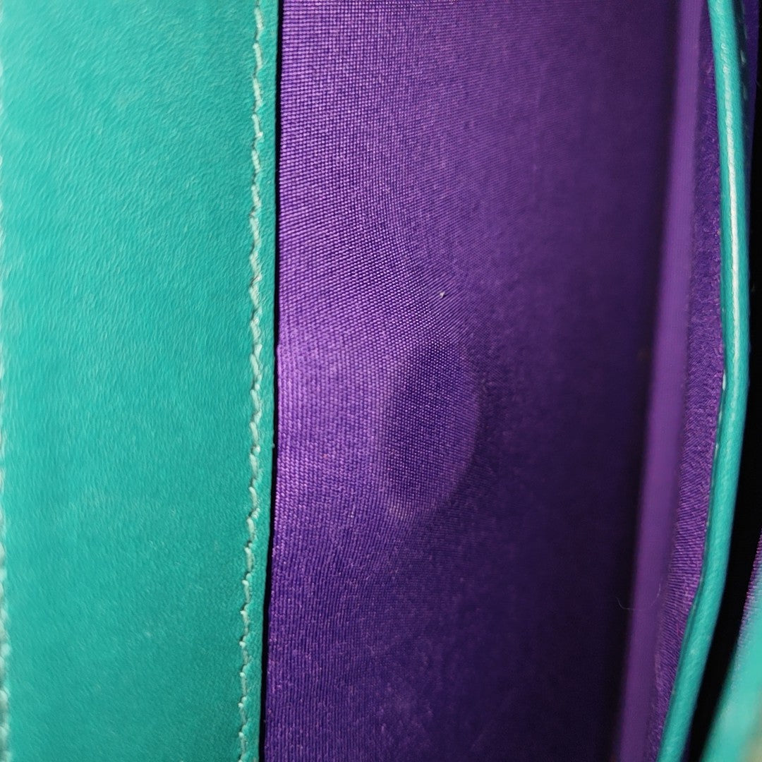 SERPENTI FOREVER Medium Calfskin Green