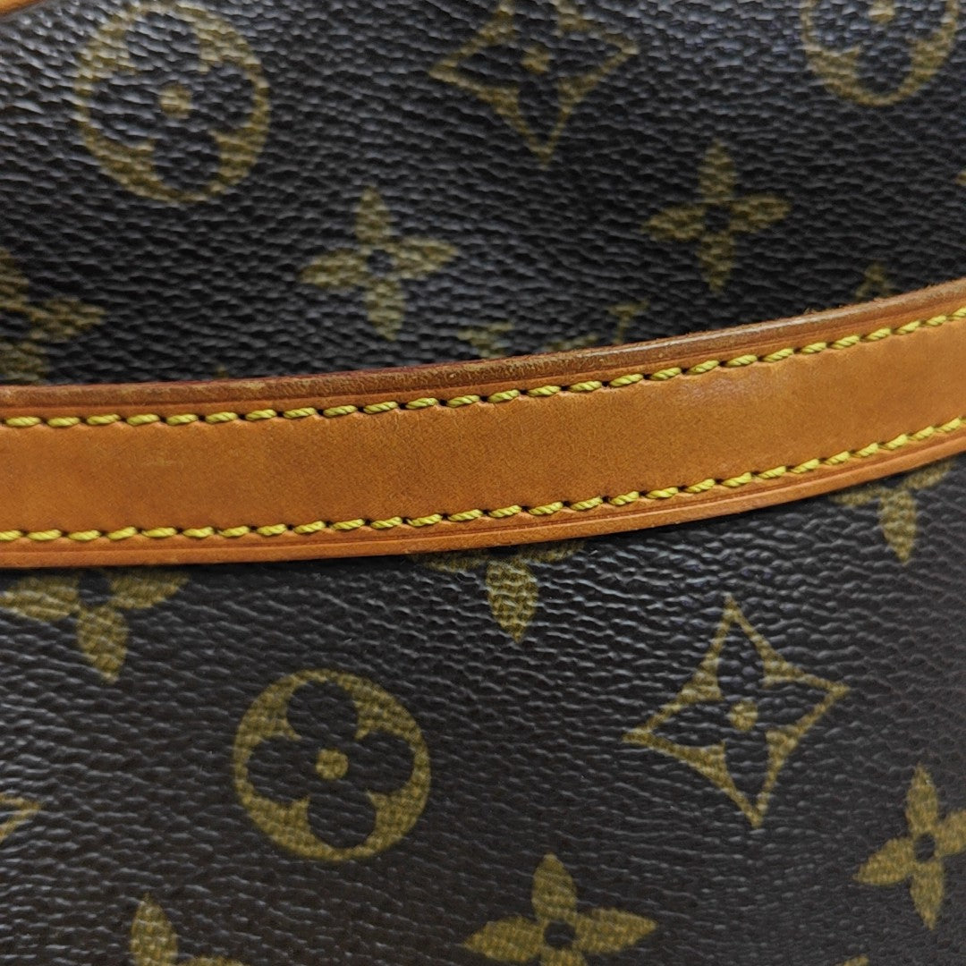 BLOIS PM Monogram Coated Canvas Brown