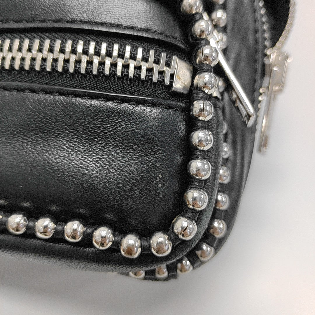 Lambskin Shoulder Bag Black