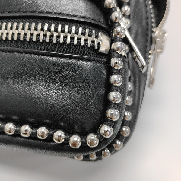 Lambskin Shoulder Bag Black