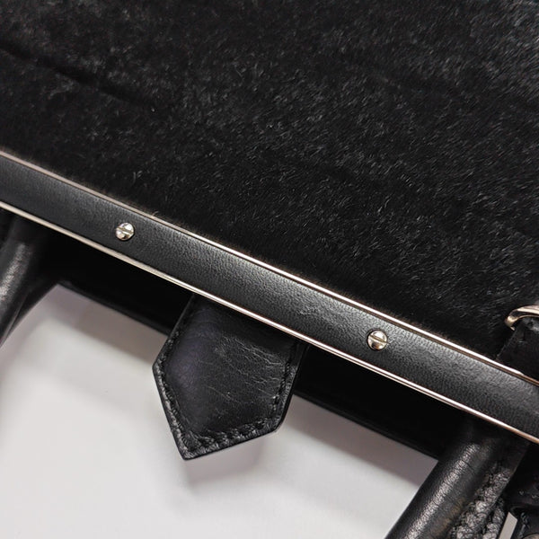 2 Jours Calfskin Black