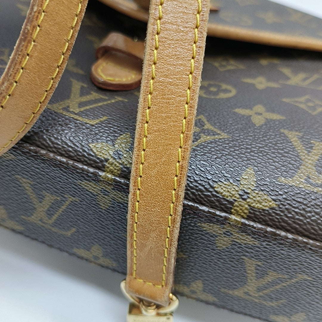 BEL AIR Monogram Coated Canvas Brown