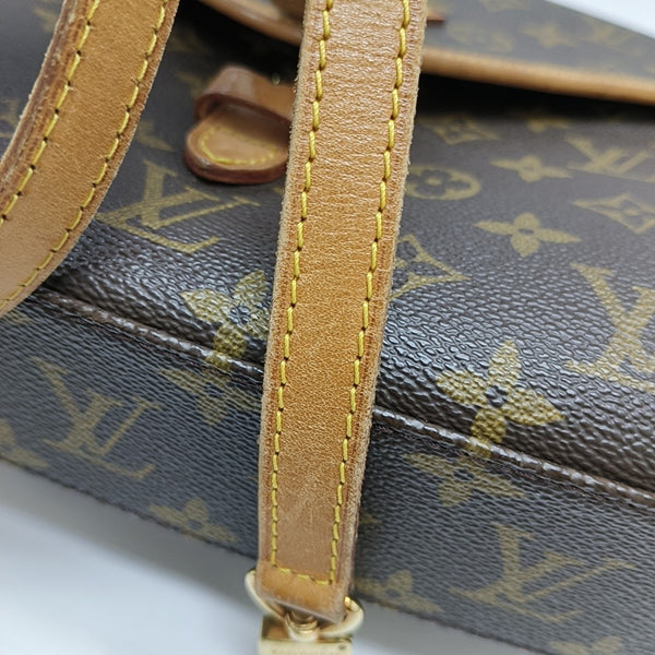 BEL AIR Monogram Coated Canvas Brown