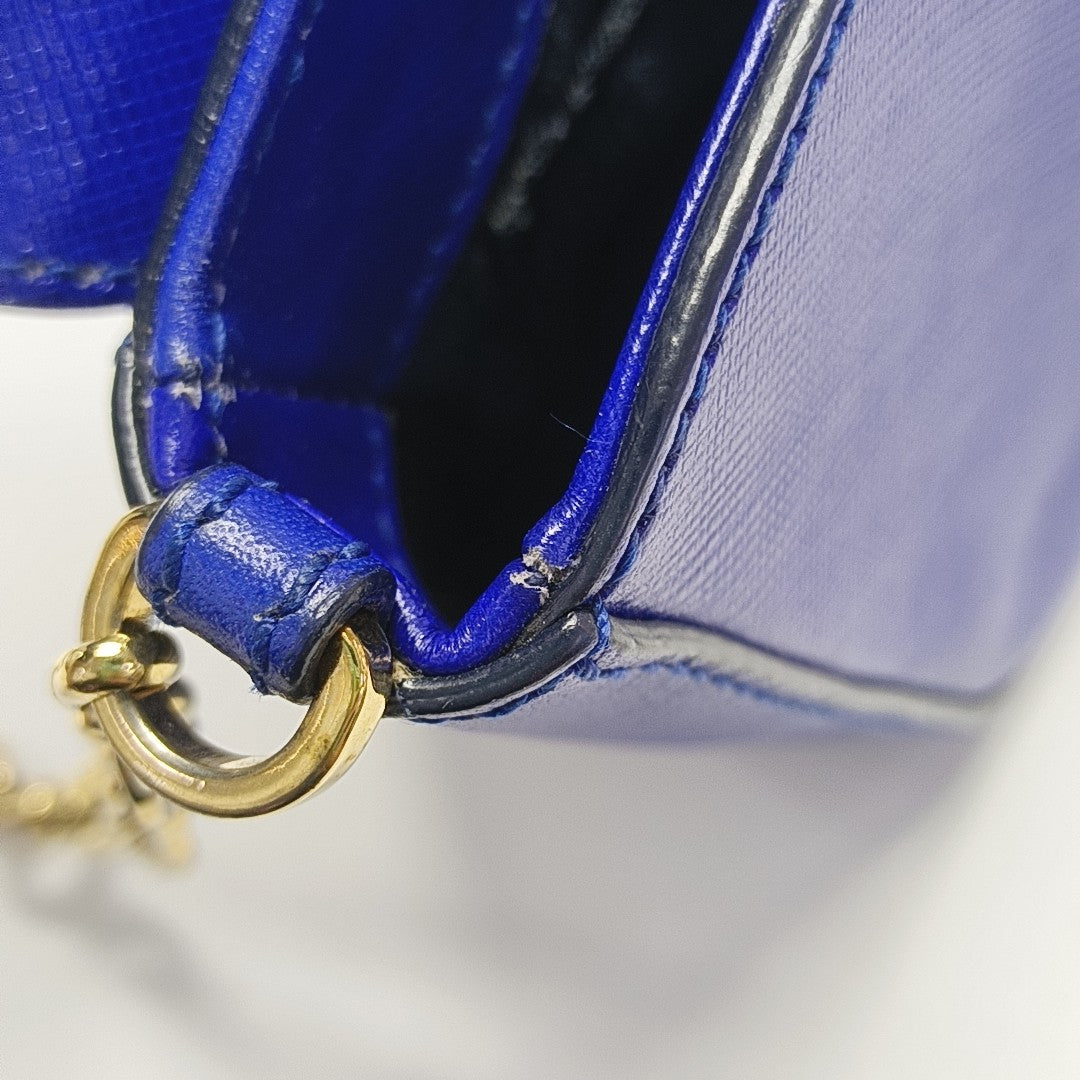 Gancini Calfskin Blue