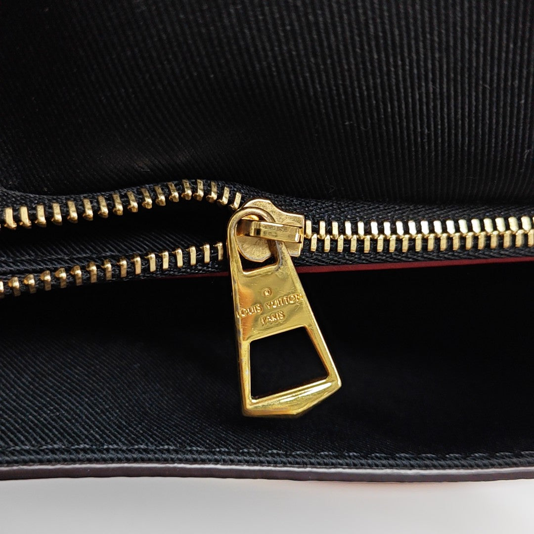 DIANE Monogram Coated Canvas Brown