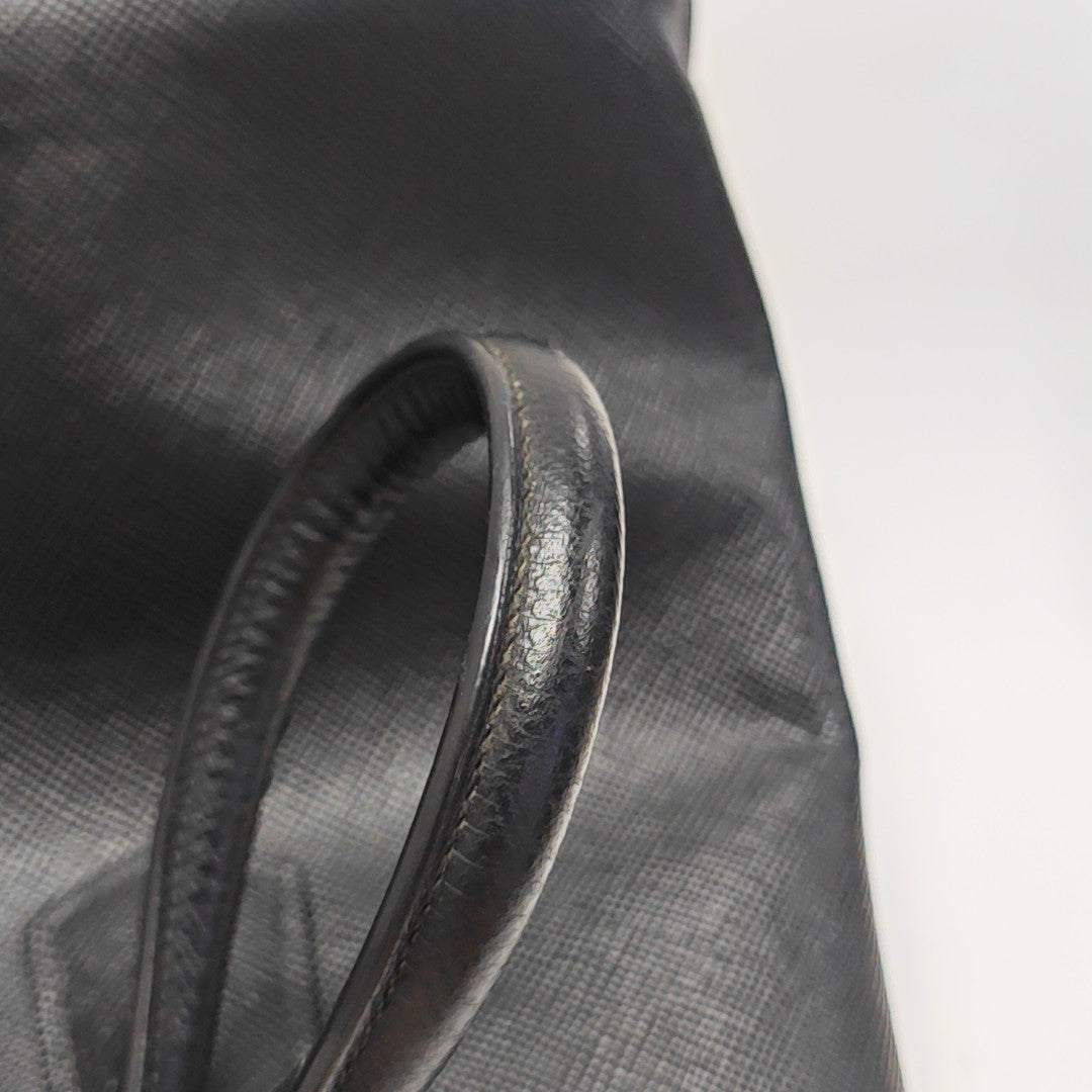 Twin Saffiano Calfskin Black