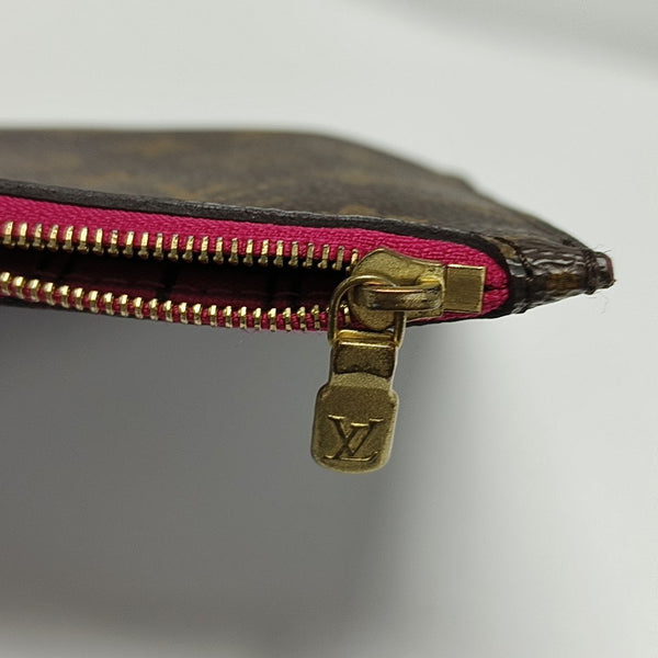 NEVERFULL MM Monogram Coated Canvas Brown