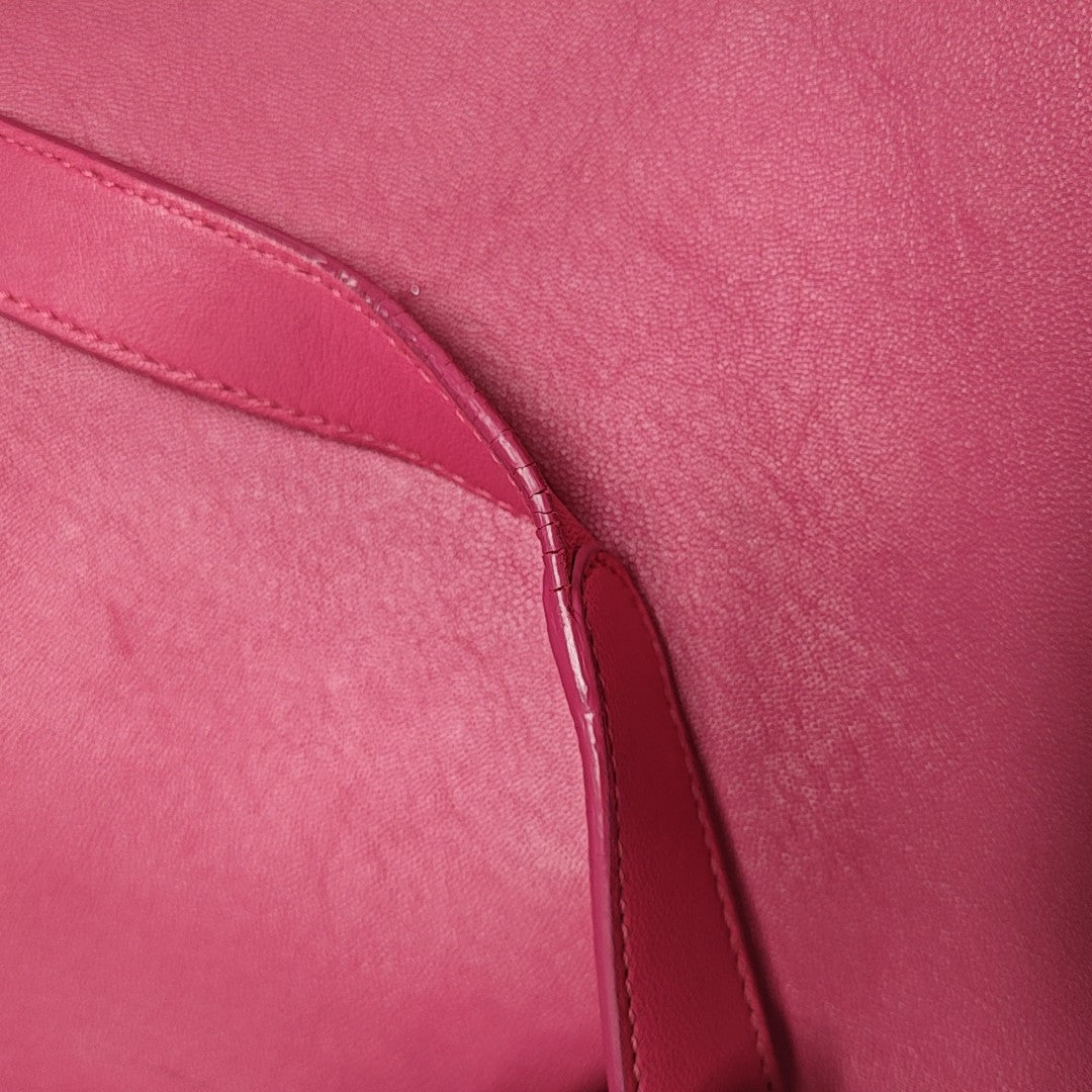 Calfskin Shoulder Bag Red