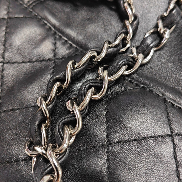 Quilted Lambskin Black