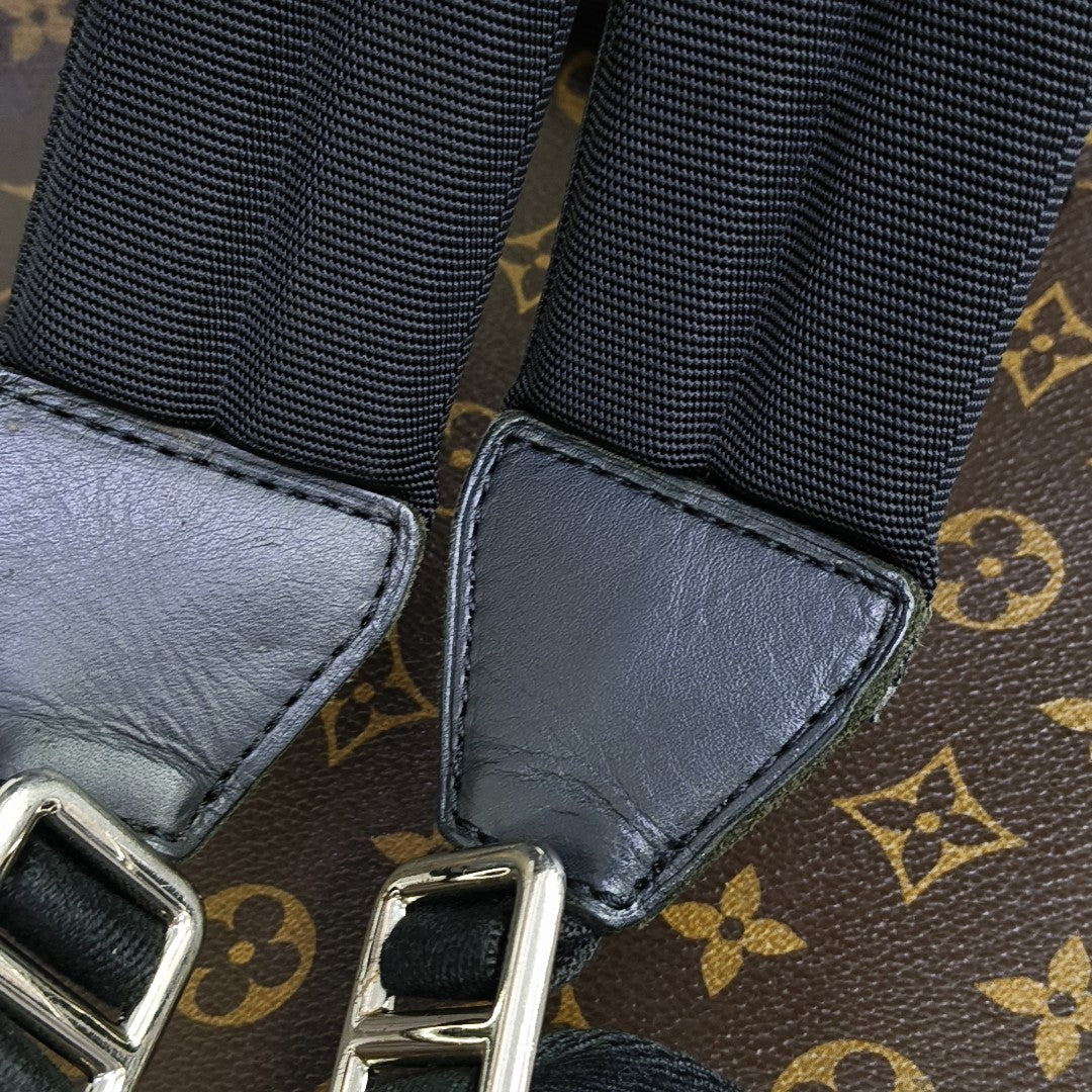 CHRISTOPHER MM Monogram Coated Canvas Brown