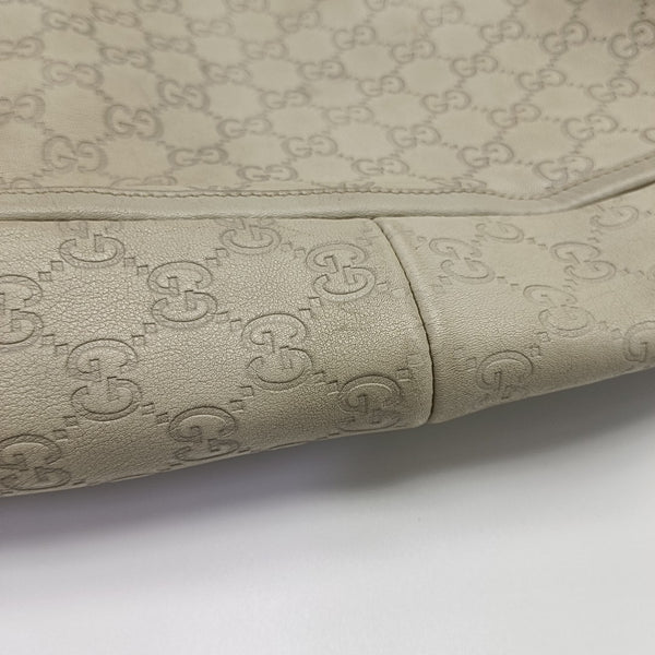 Monogram Calfskin Tote Bag Beige