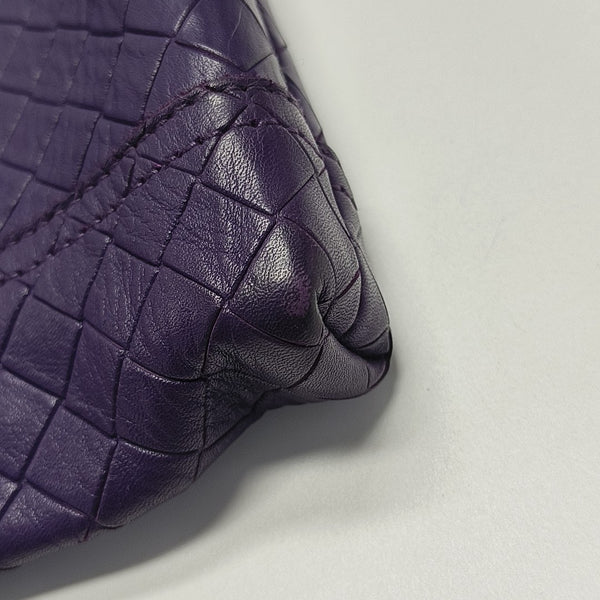 Calfskin Tote Bag Purple