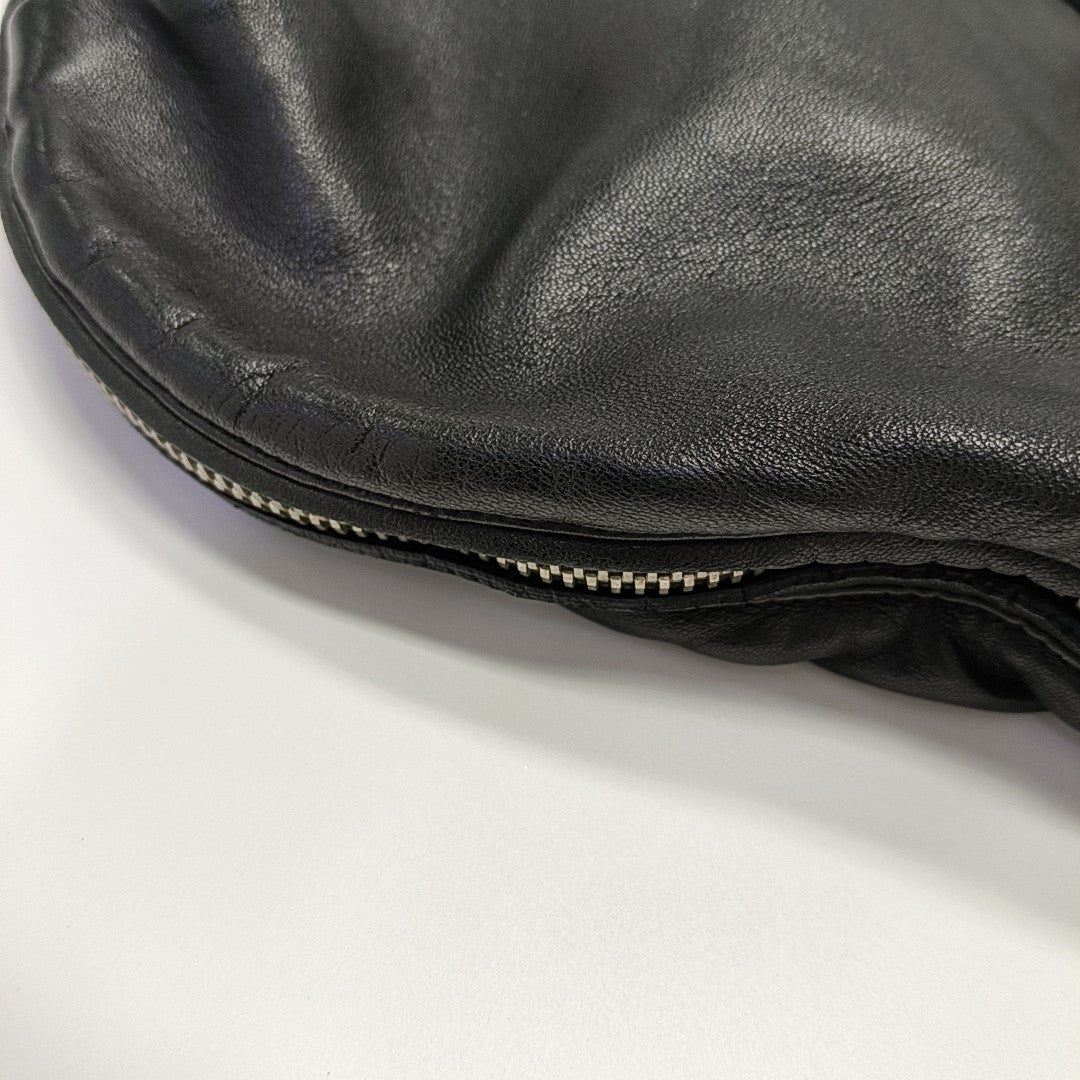 Nylon Lambskin Black