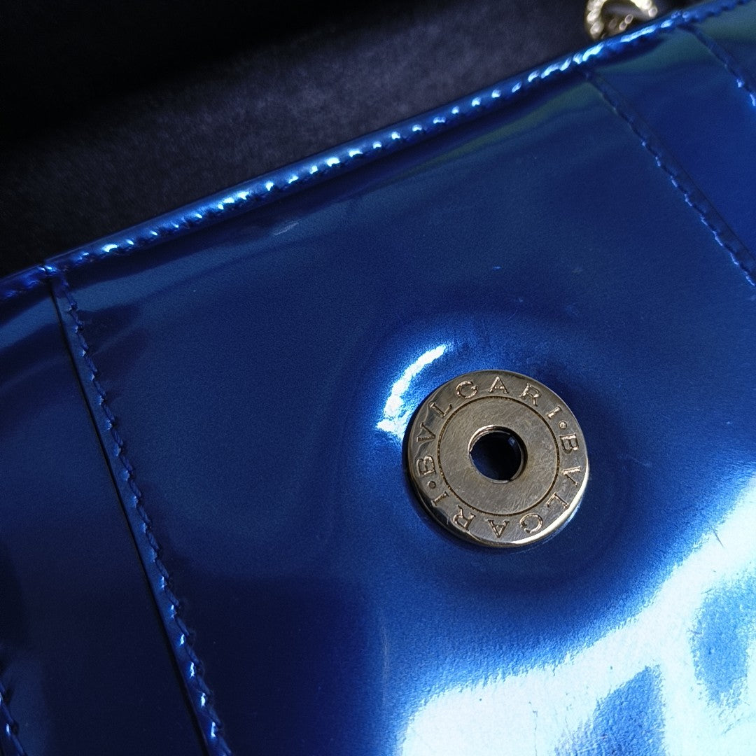 SERPENTI FOREVER Small Calfskin Blue