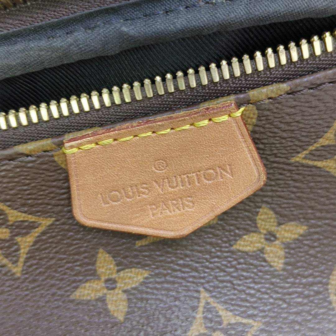 BUMBAG Monogram Coated Canvas Brown
