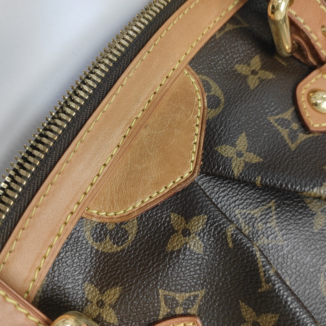 TIVOLI GM Monogram Coated Canvas Brown