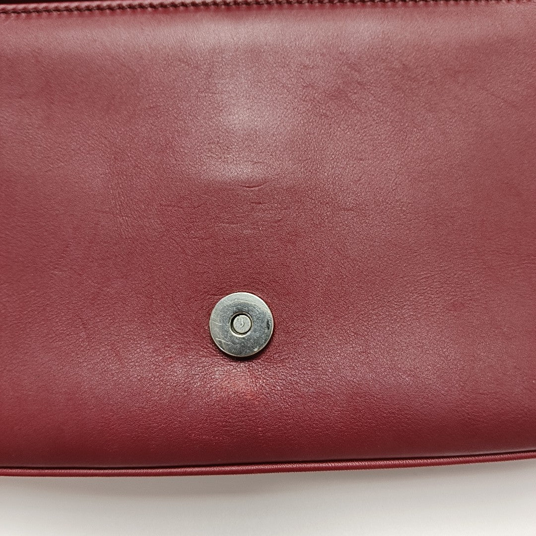Calfskin Crossbody Bag Red