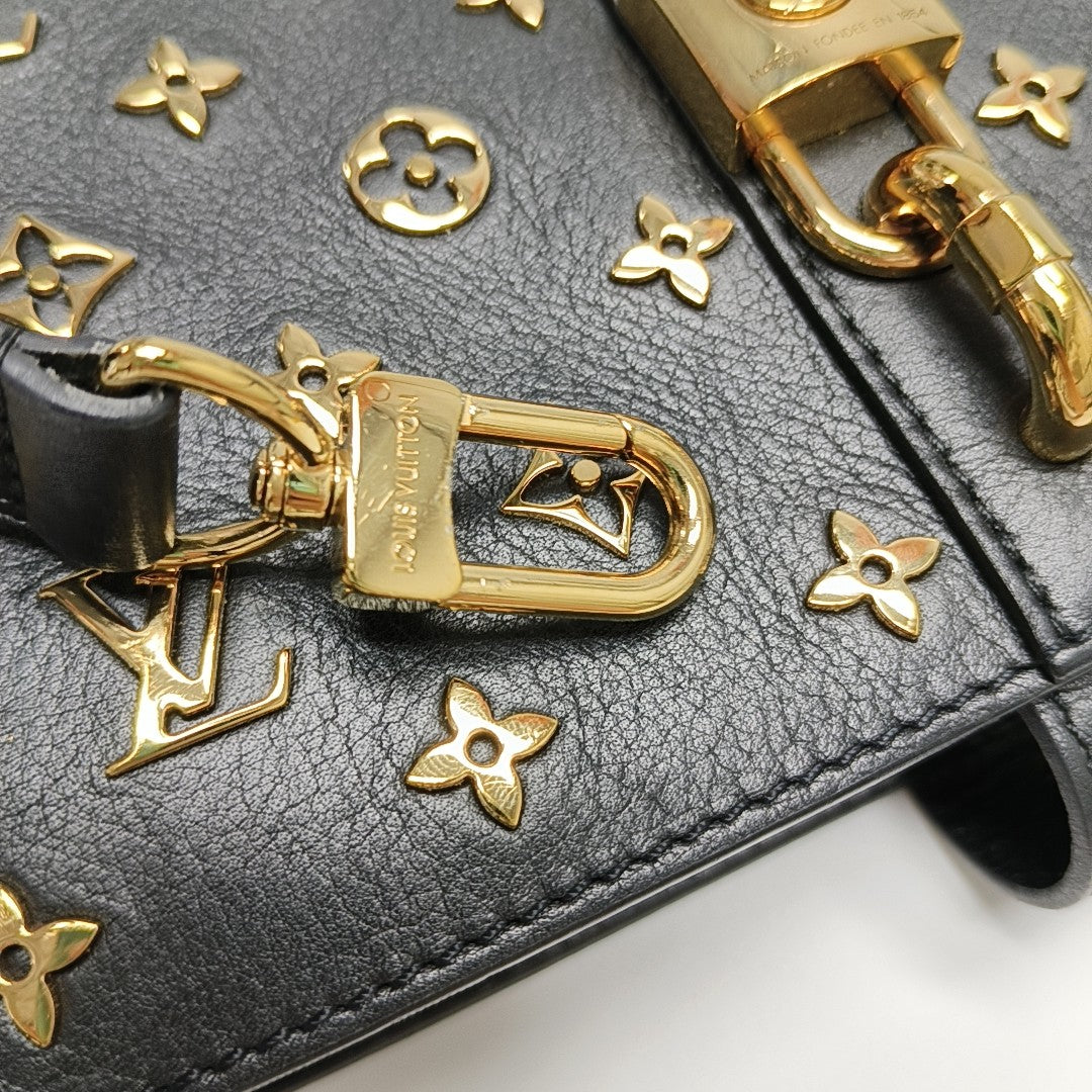 RENDEZ-VOUS Monogram Calfskin Black