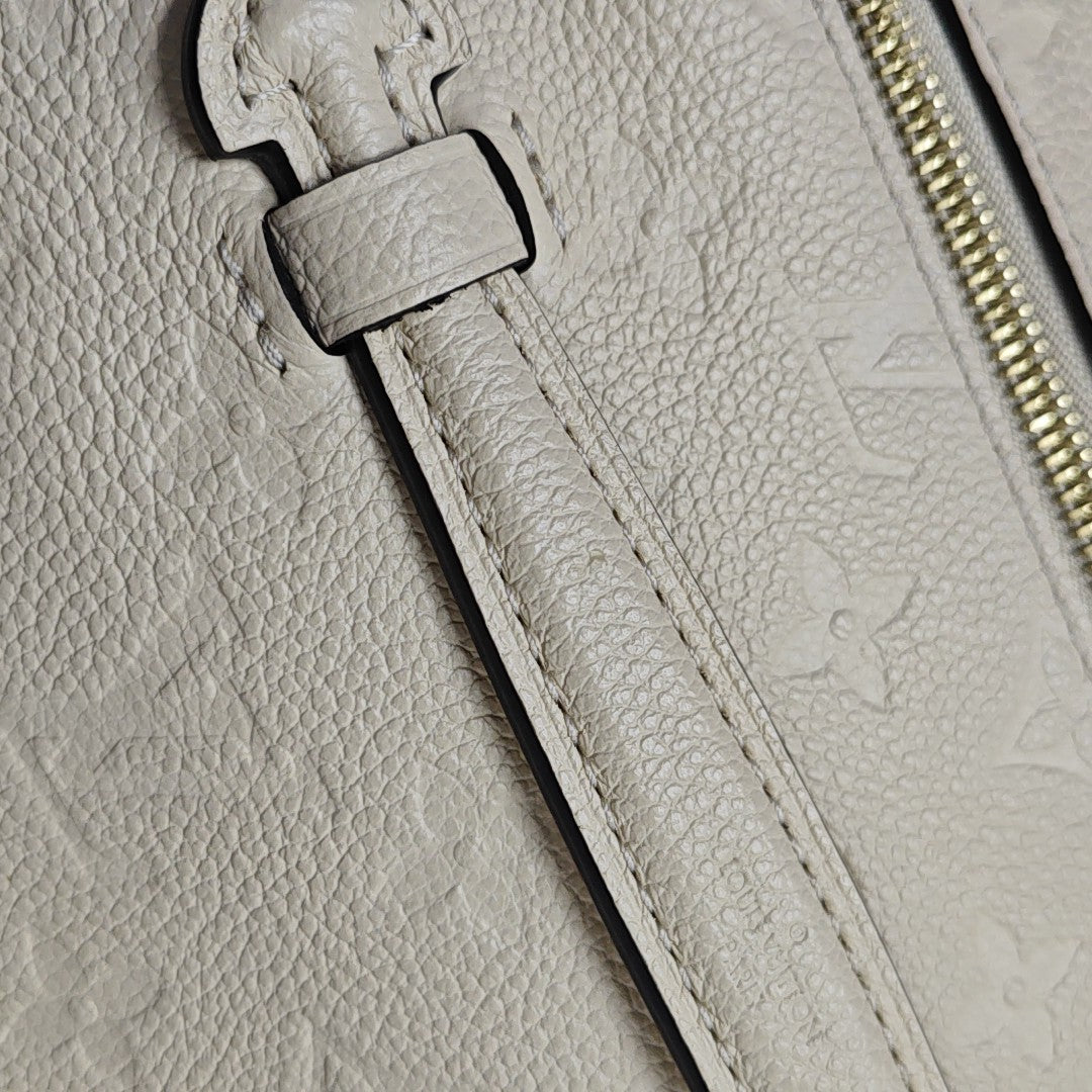 MÉTIS EAST WEST Monogram Calfskin Beige